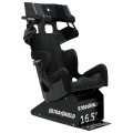 This seat is powder coated flat black. view 2