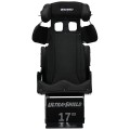 This seat is powder coated flat black. view 3